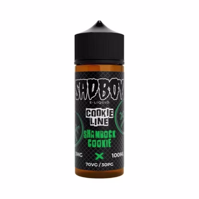 Shamrock Cookie Shortfill E-Liquid by Sadboy 100ml