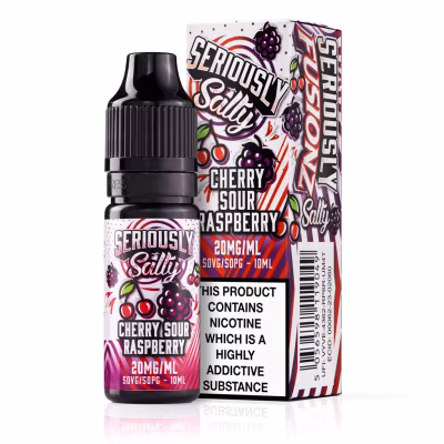 Cherry Sour Raspberry Nic Salt E-Liquid by Seriously Salty Fusionz