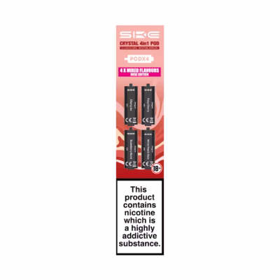 Rose Edition Prefilled Pods by SKE Crystal 4 in 1