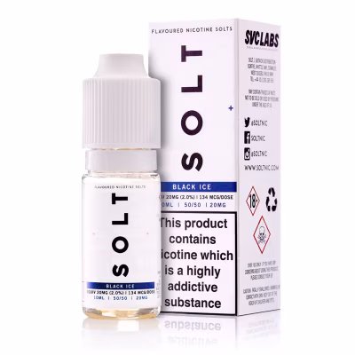 Black Ice Nic Salt E-Liquid by SOLT
