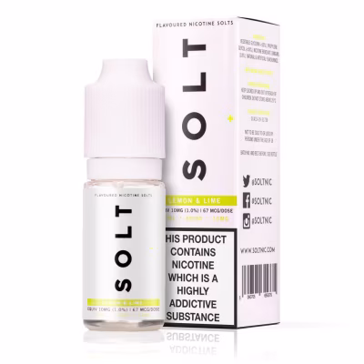 Lemon & Lime Nic Salt E-Liquid by SOLT