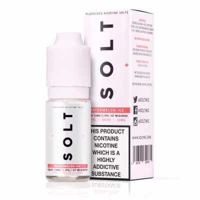 Watermelon Ice Nic Salt E-Liquid by SOLT