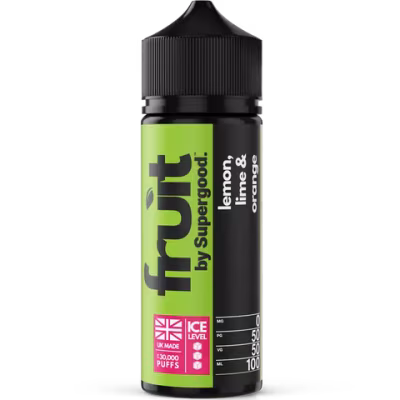Lemon, Lime, Orange Shortfill E-Liquid by Supergood Fruit