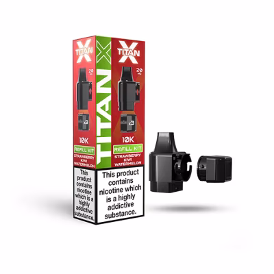 Strawberry Kiwi Watermelon Prefilled Pod Refill Kit by Titan X