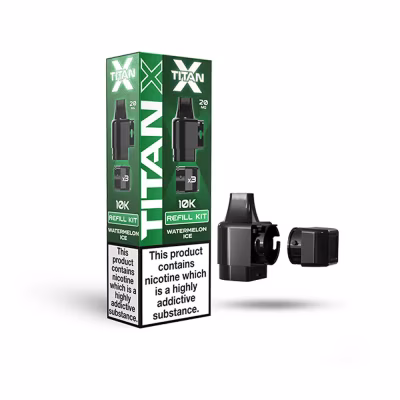 Watermelon Ice Prefilled Pod Refill Kit by Titan X