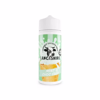 Mint Choc Chip Shortfill E-Liquid by the Lancashire Ice Creamery 100ml