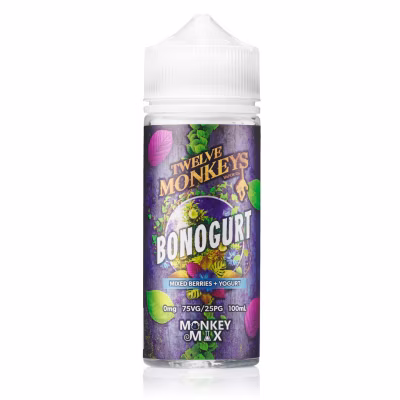 Bonogurt Shortfill E-Liquid by Twelve Monkeys 100ml