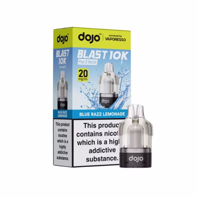 Blue Razz Lemonade Prefilled Pod by Vaporesso Dojo Blast 10K