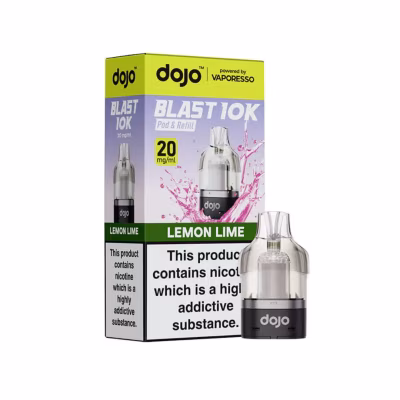 Lemon Lime Prefilled Pod by Vaporesso Dojo Blast 10K