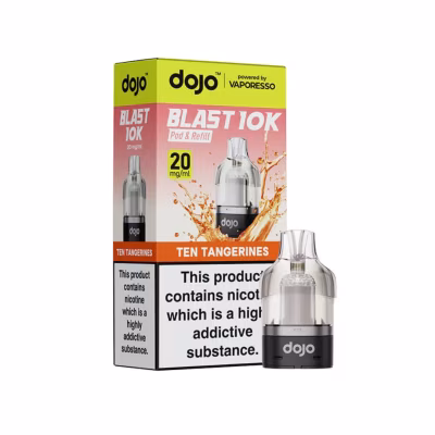 Ten Tangerines Prefilled Pod by Vaporesso Dojo Blast 10K