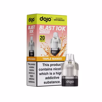 Triple Mango Prefilled Pod by Vaporesso Dojo Blast 10K