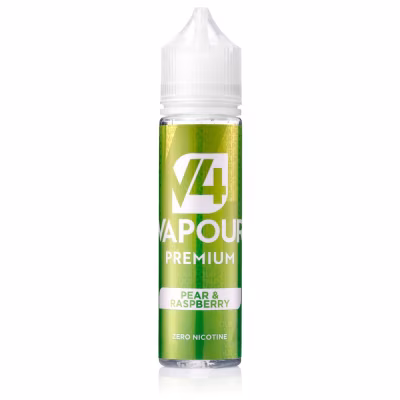 Pear & Raspberry Shortfill E-Liquid by V4 Vapour 50ml
