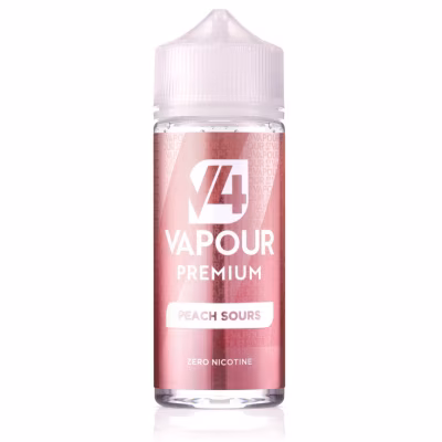 Peach Sours Shortfill E-Liquid by V4 Vapour 100ml
