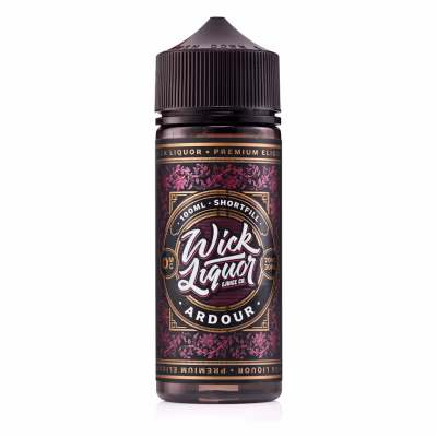 Ardour Shortfill E-Liquid by Wick Liquor 100ml