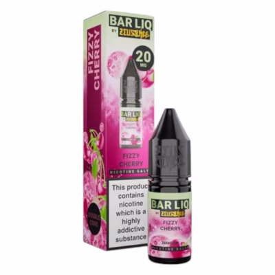 Fizzy Cherry Nic Salt E-Liquid by Zeus Juice Bar Liq